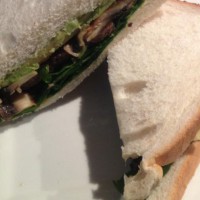 Green Steak Sandwich